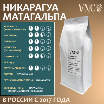 Кофе VNC Никарагуа Матагальпа